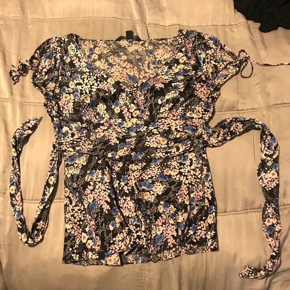 Flowered Blouse